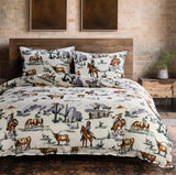 Ranch Life Reversible Color Comforter Set
