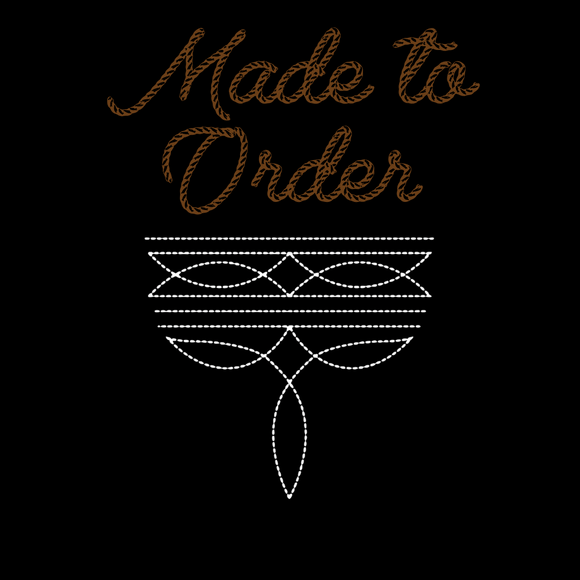 Made To Order Items