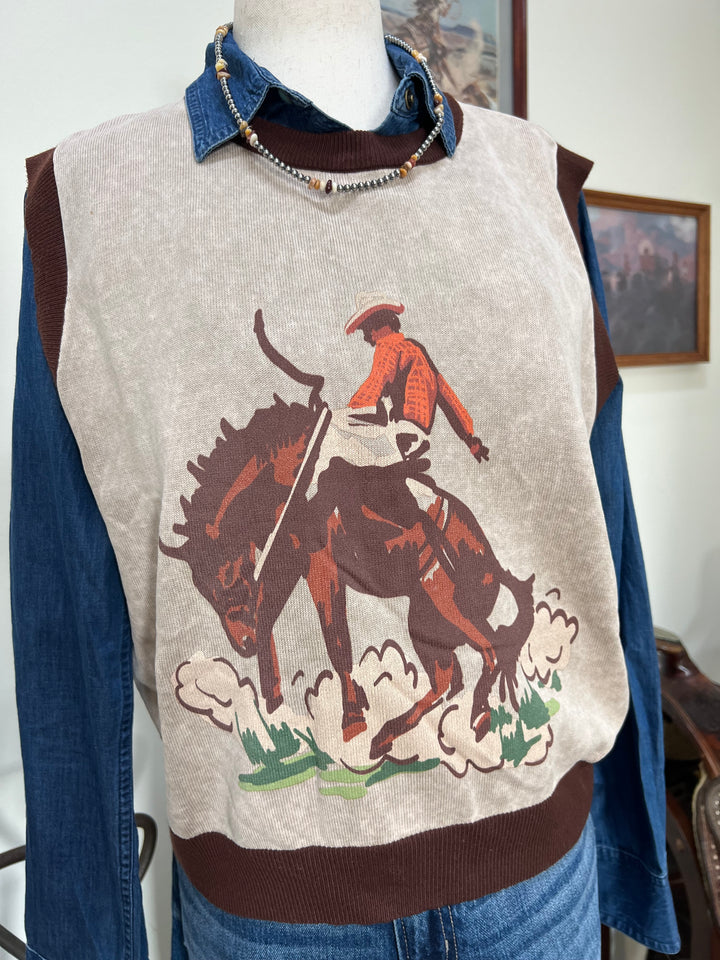 Buck Yeah Sweater Vest