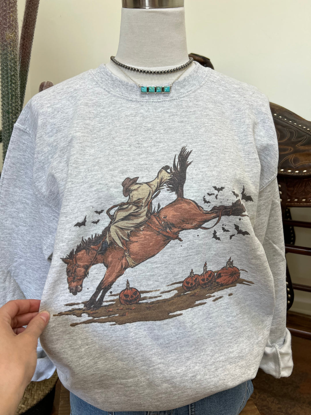 Buckin' Spooky Crewneck