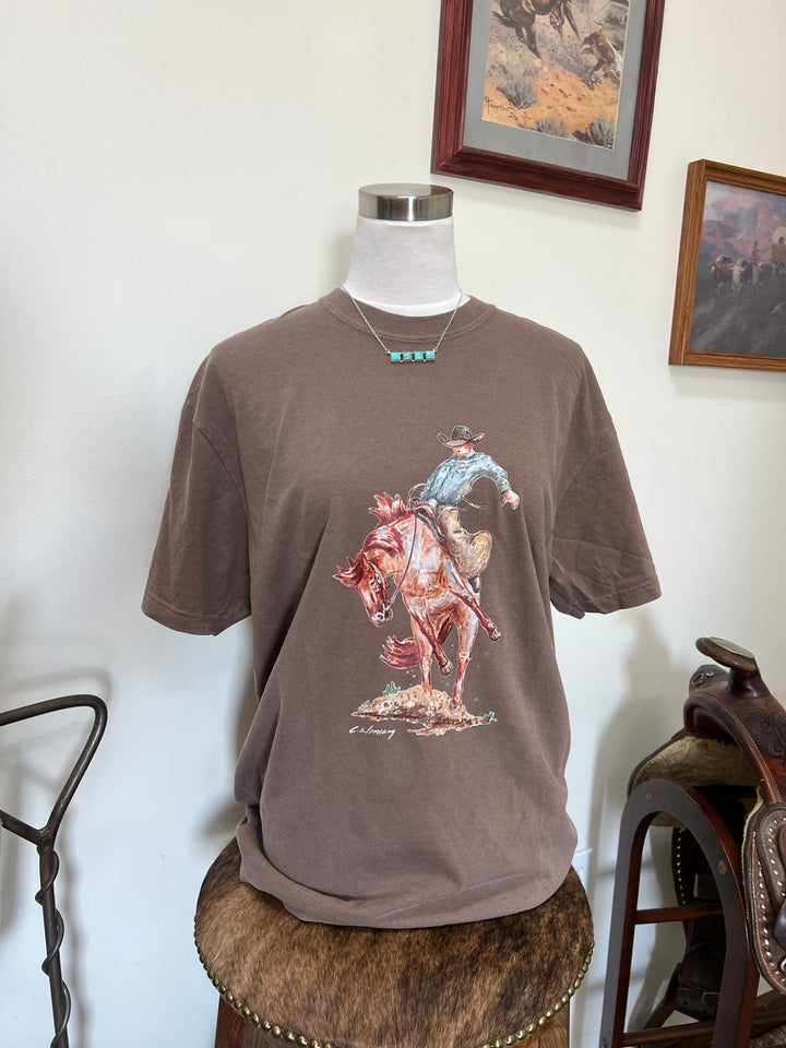 The Cowboy T-Shirt-Mocha