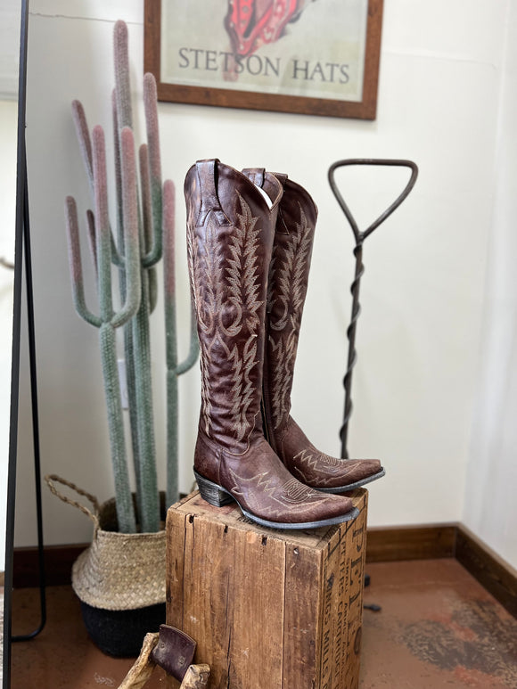 Mayra Biss Old Gringo Boots-Brass