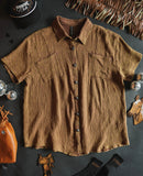 Rodeo Ground Button-Up-Red Dirt