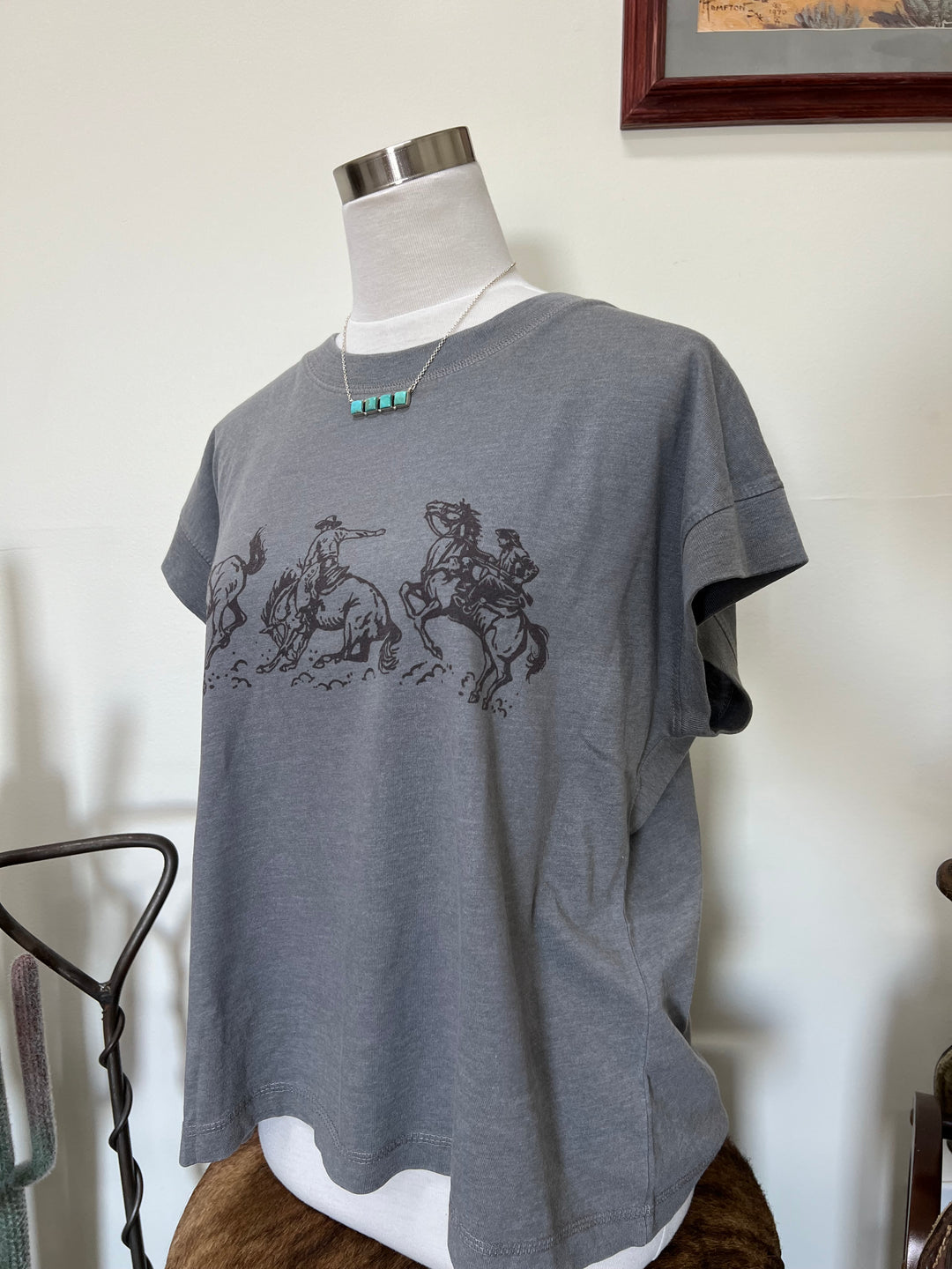 3 Buckaroos Relaxed Tee