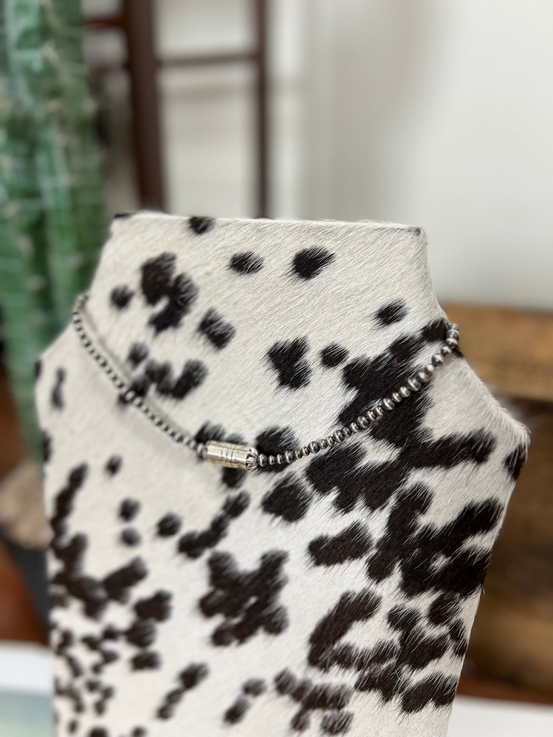 Barrel Desert Pearl Necklace-16"