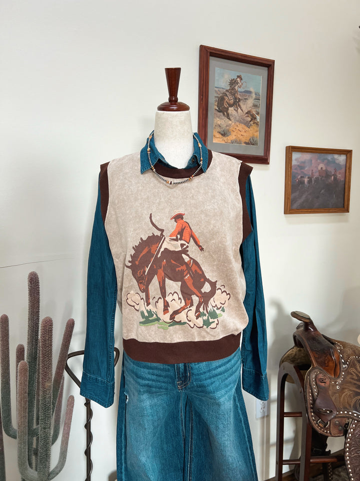 Buck Yeah Sweater Vest