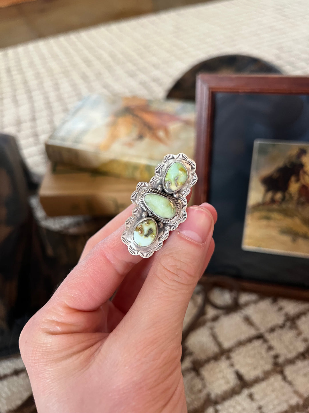 Palomino 3 Stone Ring