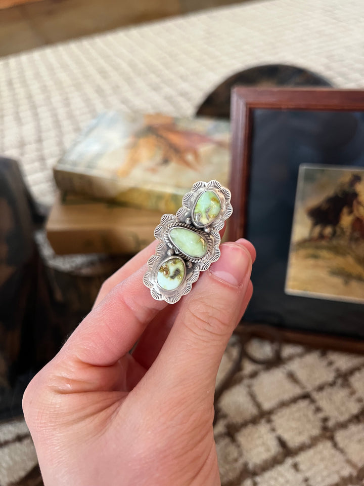 Palomino 3 Stone Ring