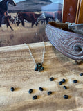 The Colter Necklace-White Buffalo/Turquoise