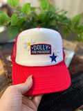 Dolly For President Patch Hat