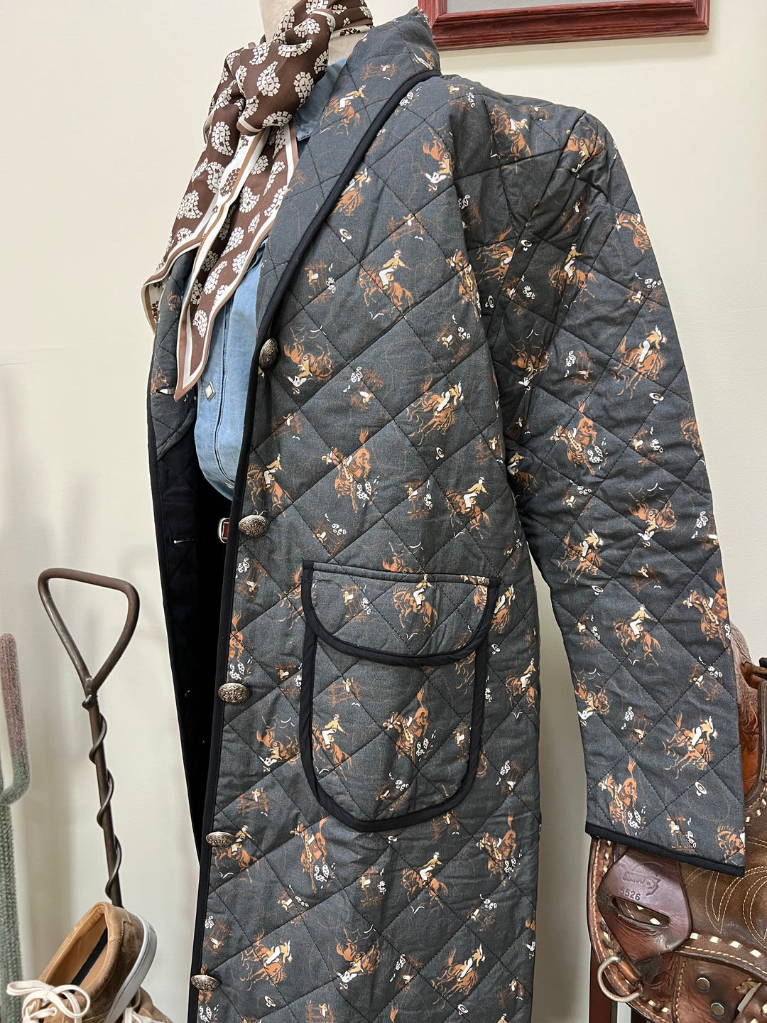 Quilted Cowboy Coat