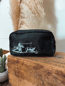 Rope Em Cosmetic Bag-Black