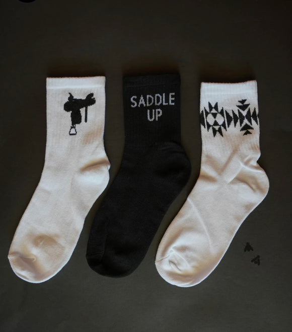 Saddle-Sock Em' 3pk Set