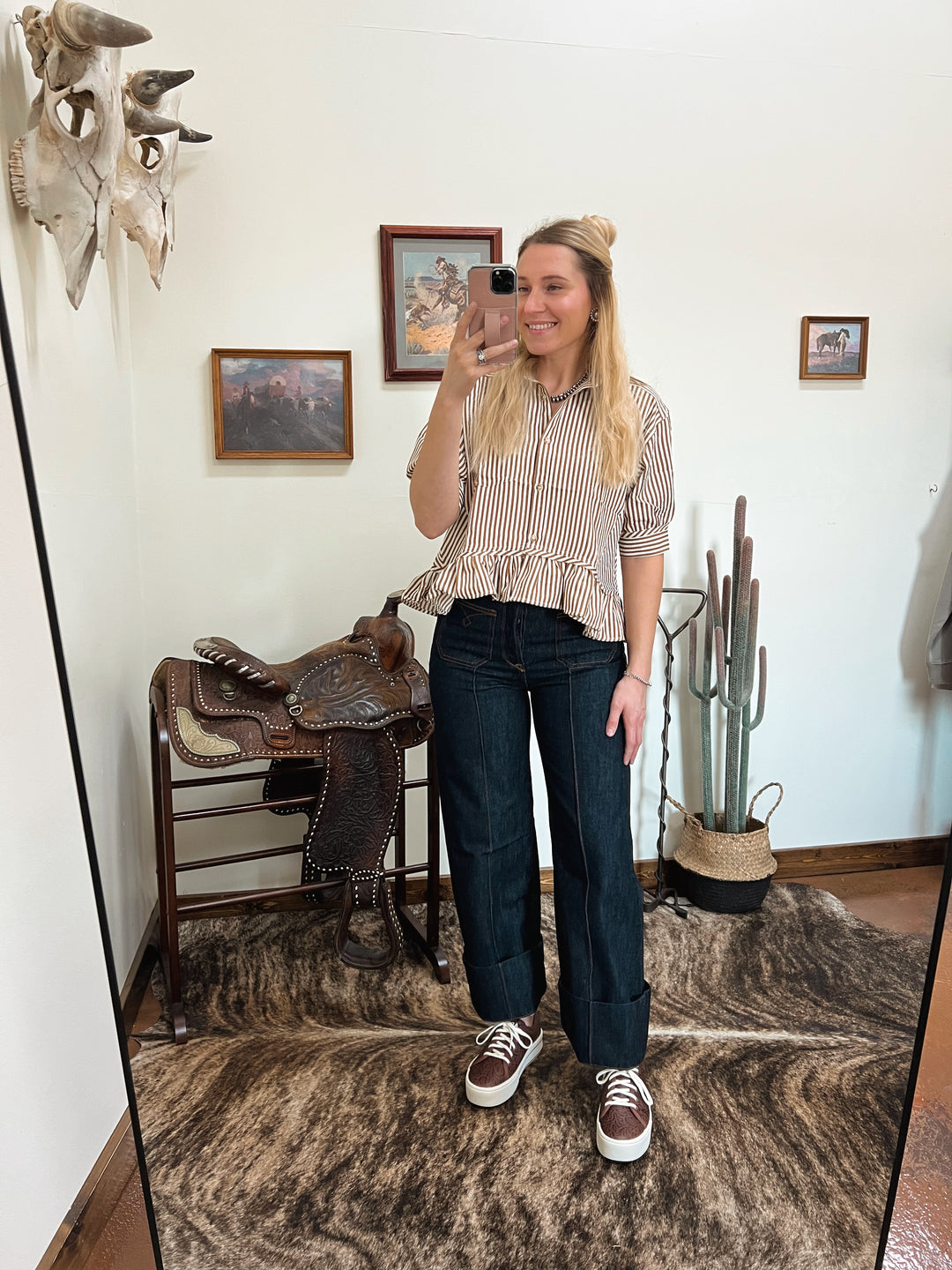 Ariat: Western Yoke Jeans