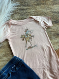 Wild One Onesie-Peach