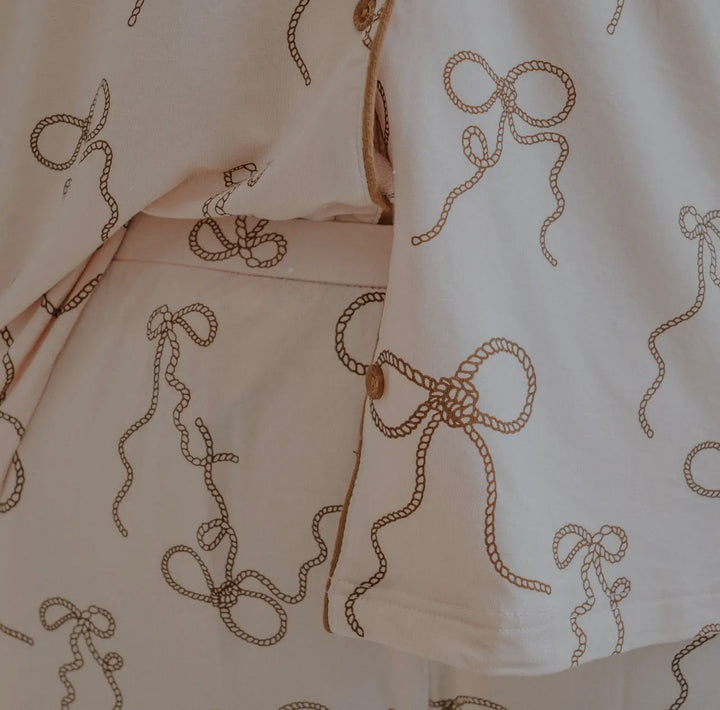 Bow Rope Bamboo Adult Jammies