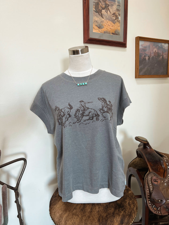 3 Buckaroos Relaxed Tee