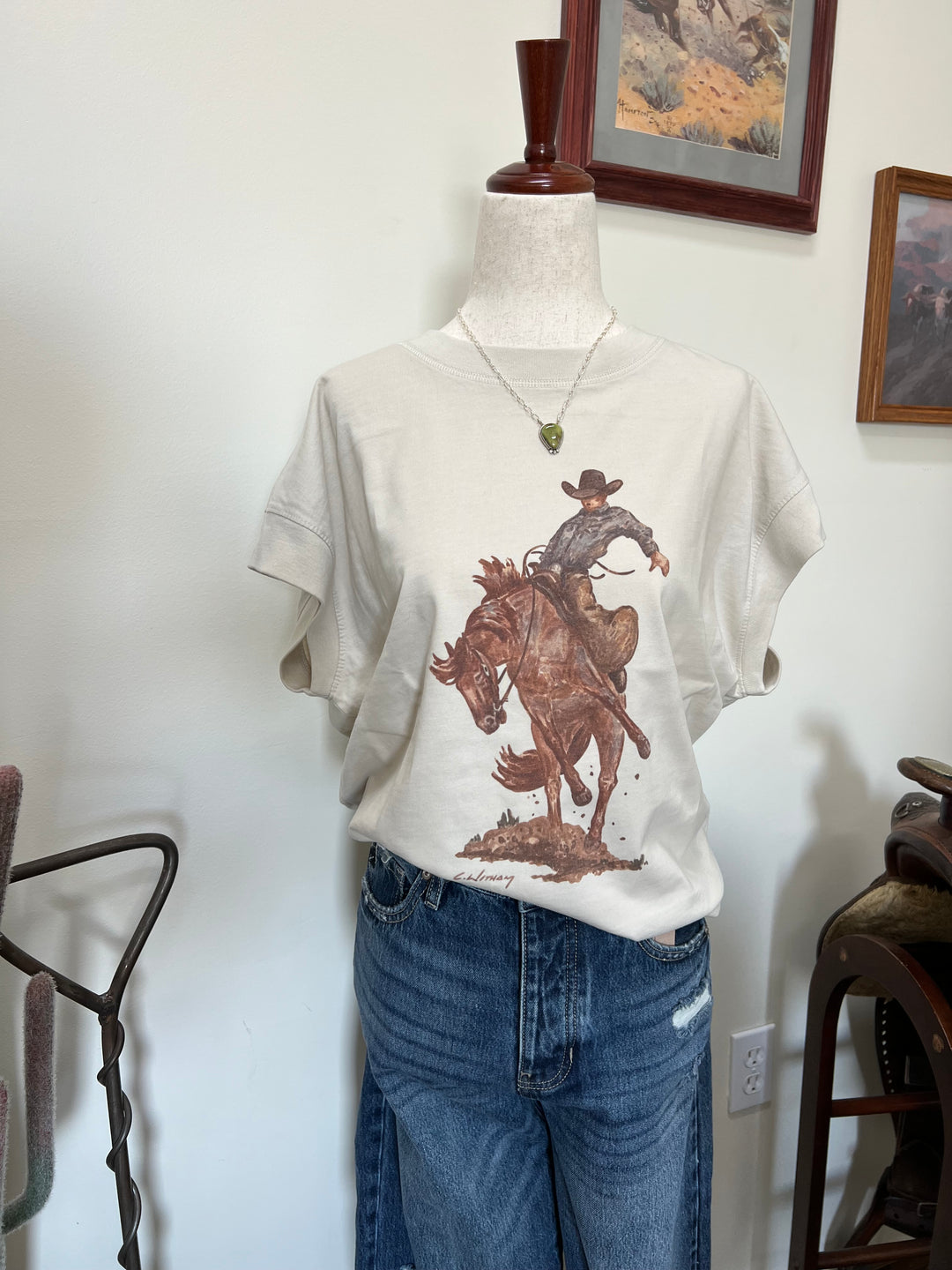 The Cowboy Relaxed Tee