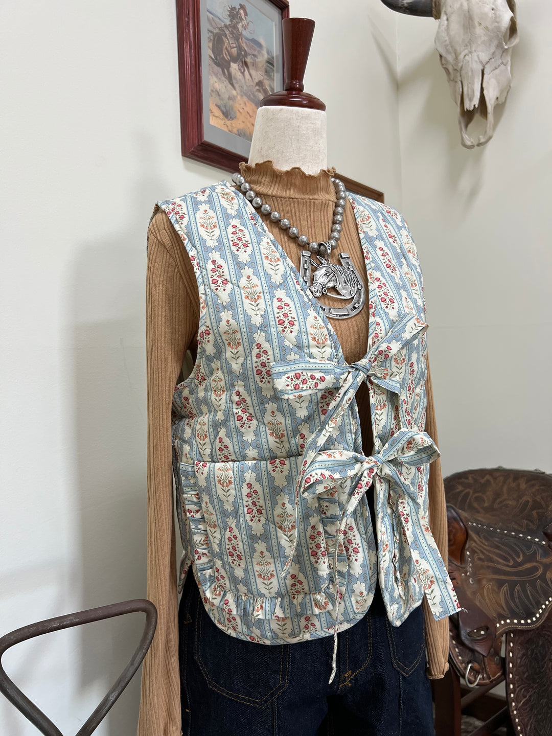 Wallpaper Quilted Vest