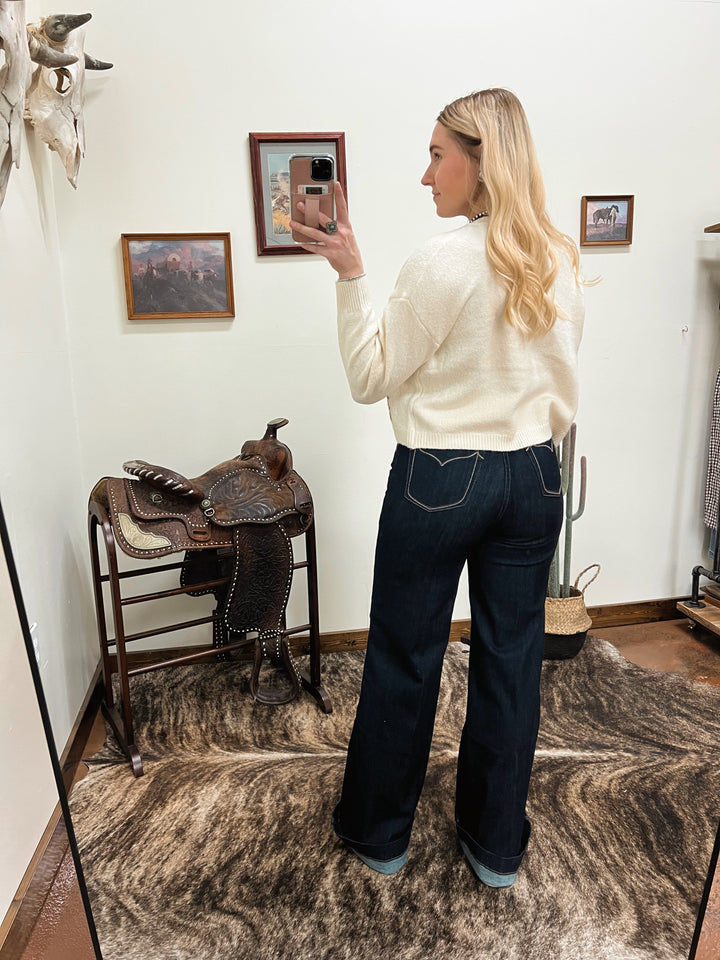 Ariat: Veronica Wide Leg Jeans HR