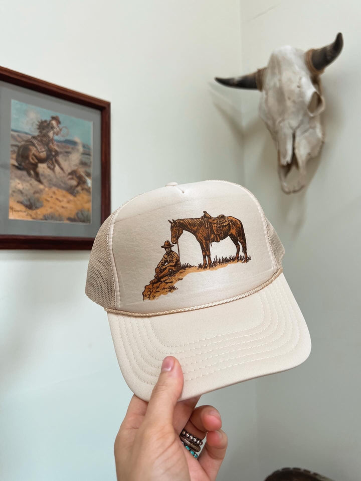 Lonesome Cowboy Trucker Hat