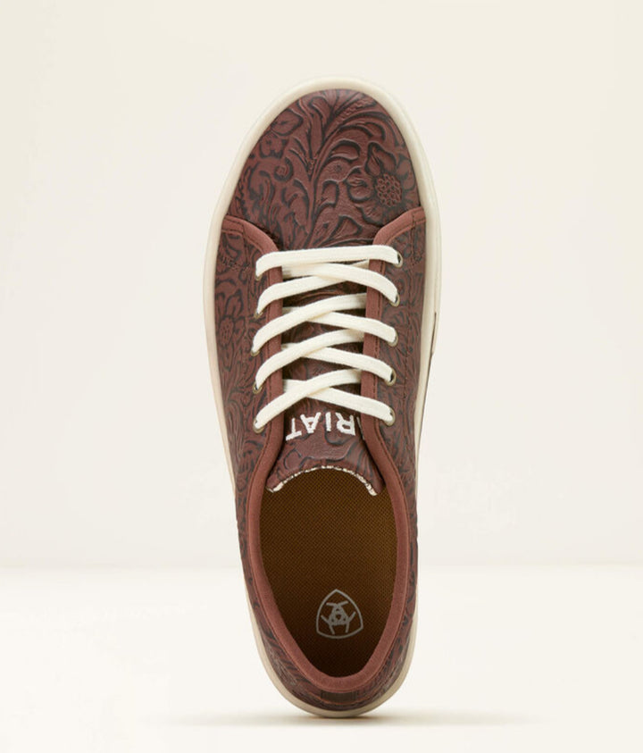 Ariat: Floral Emboss Tennis-Brown
