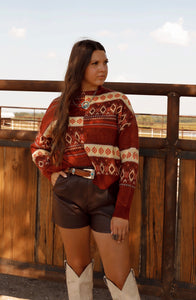 Clara Aztec Sweater