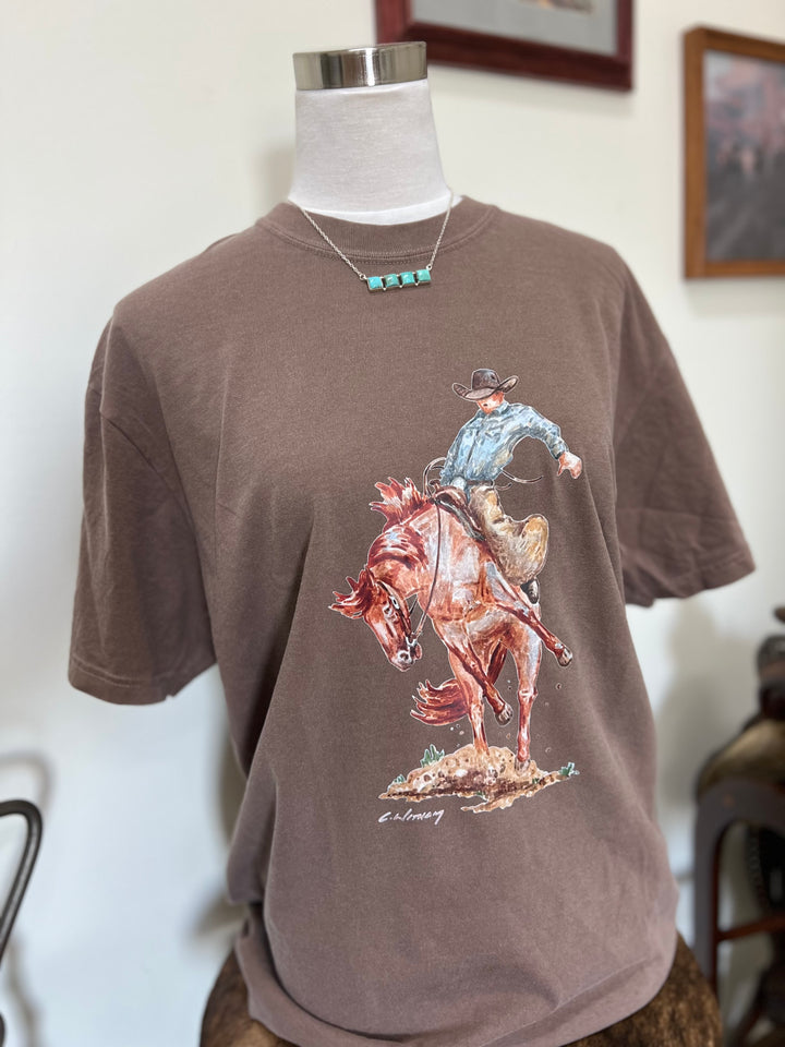 The Cowboy T-Shirt-Mocha