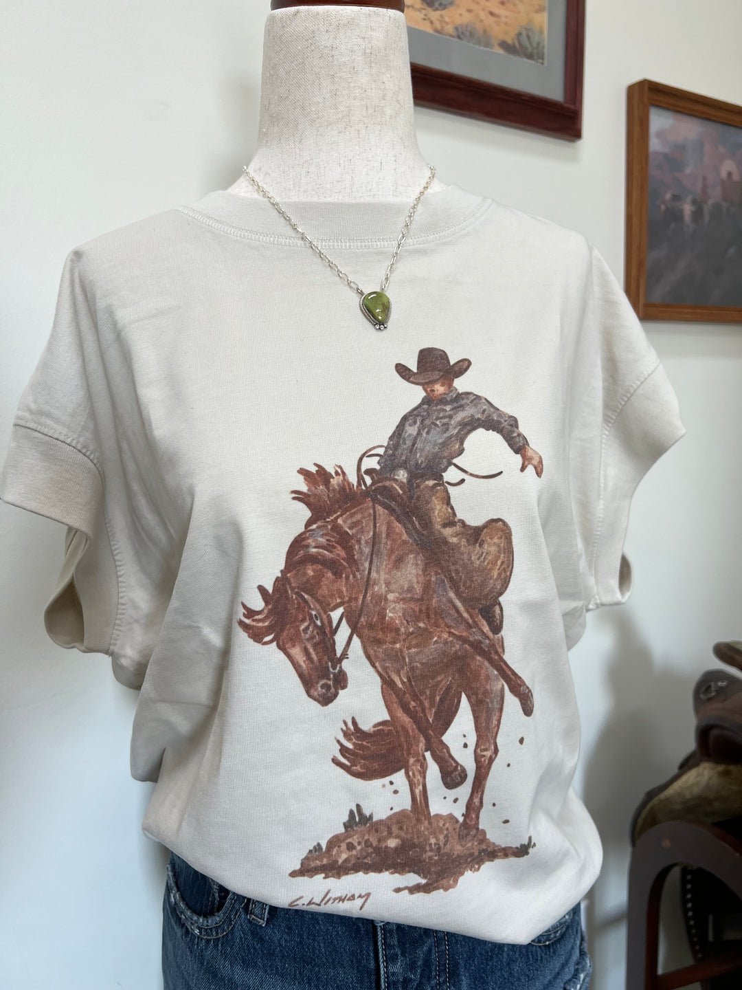 The Cowboy Relaxed Tee
