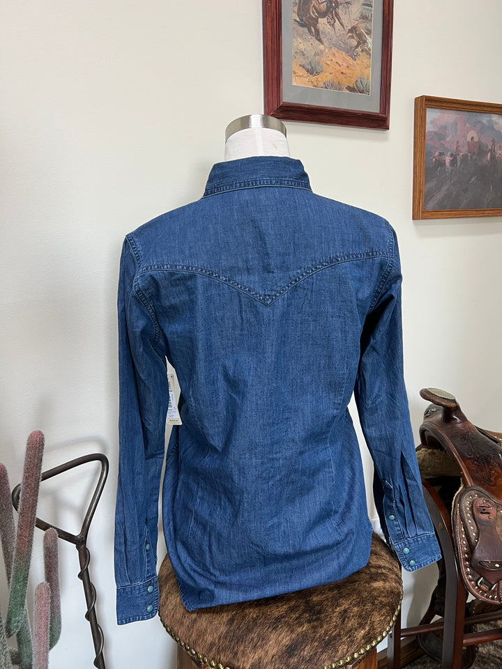 Ariat: Vintage Blue Long Sleeve