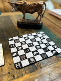 Western Checker Mouse Pad