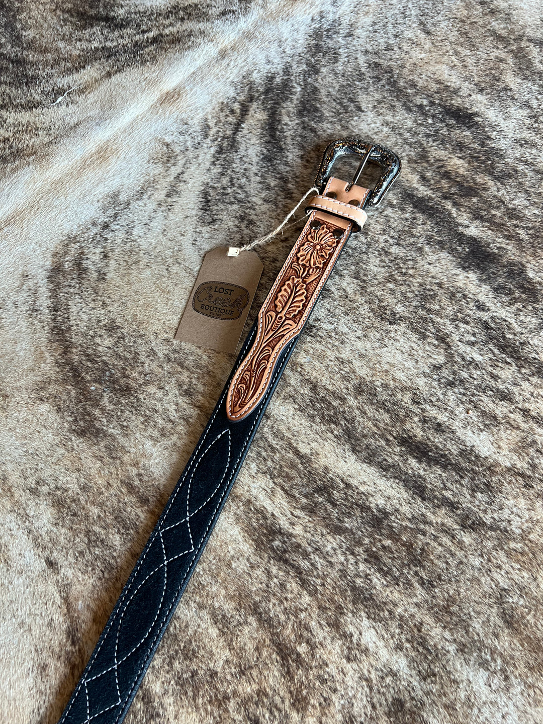 The Rough Hand Belt-Black