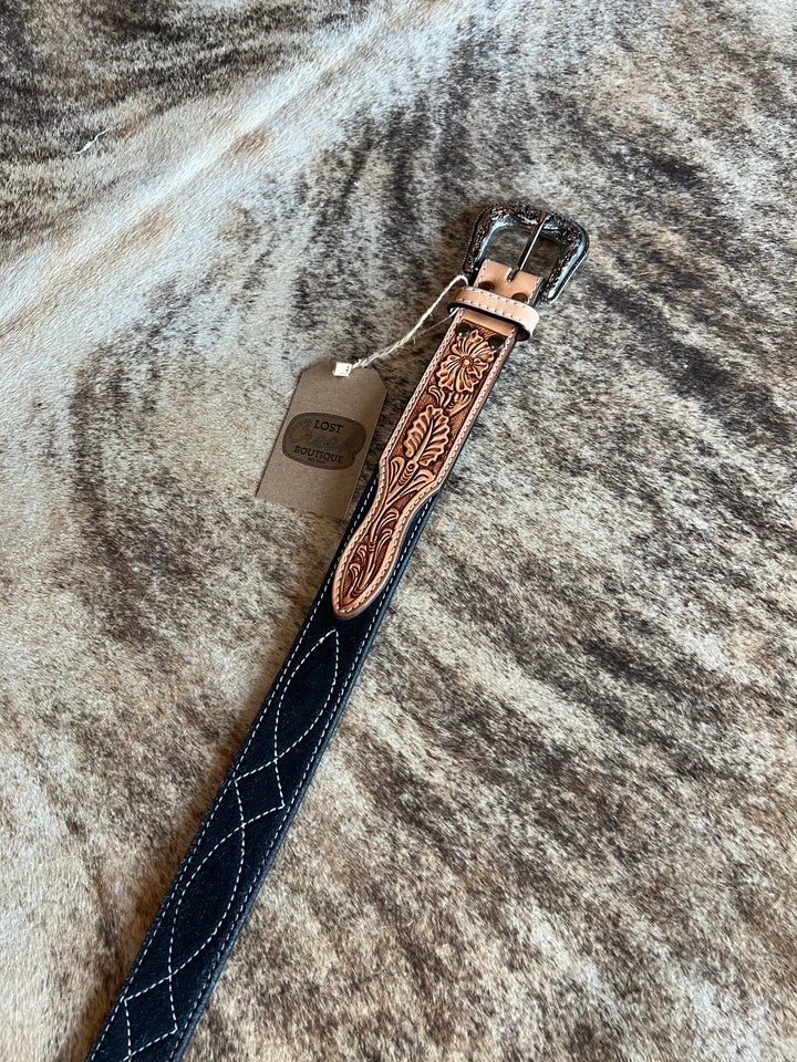 The Rough Hand Belt-Black