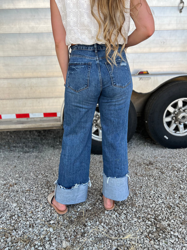 The Buckley Wide Leg Jeans
