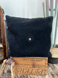 Silver Concho Studded Pillow