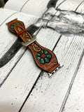 Turquoise Blossom Apple Watch Band