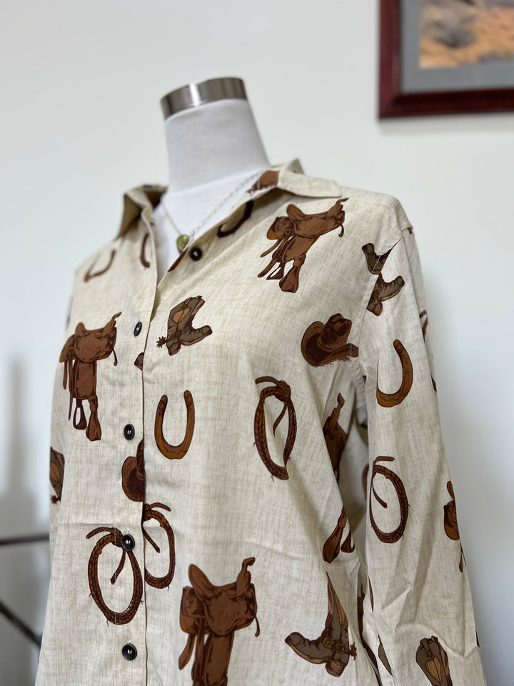 Ariat: Cowboy Tack Button-Up