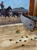 The Colter Necklace-Spiny + Turquoise