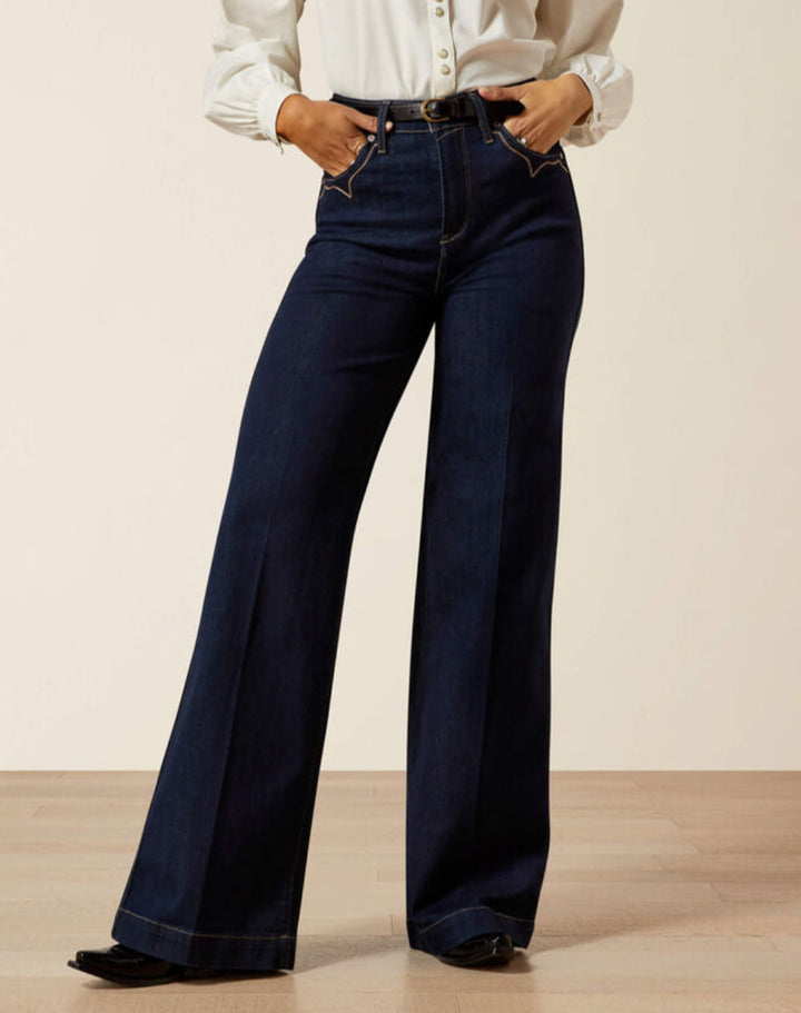 Ariat: Veronica Wide Leg Jeans HR