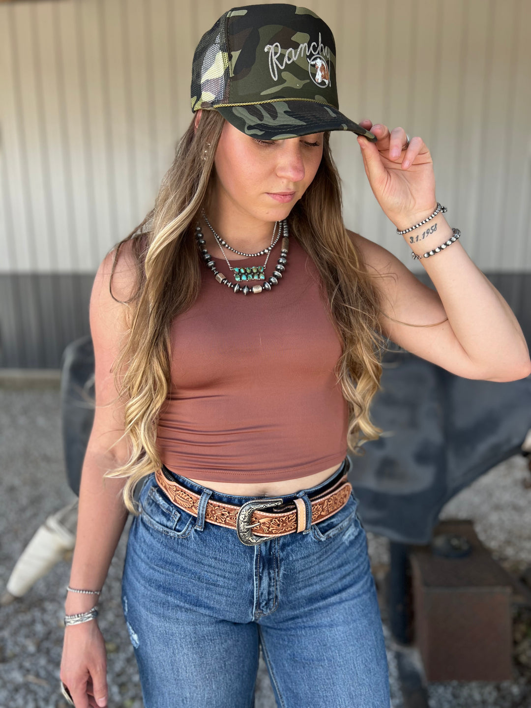 The Rough Hand Belt-Black