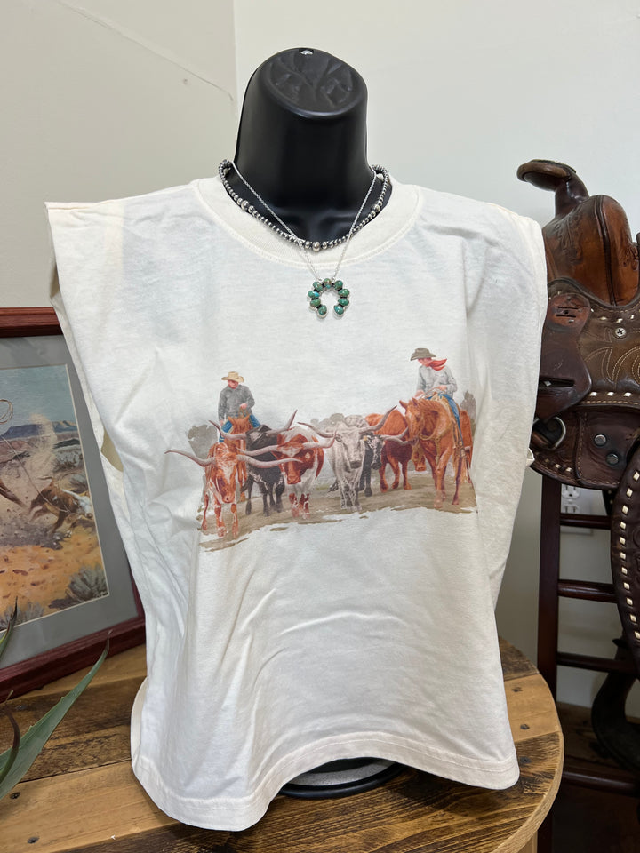 Cows Come Home Muscle Tank