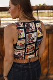 Cowboy Stamp Vest