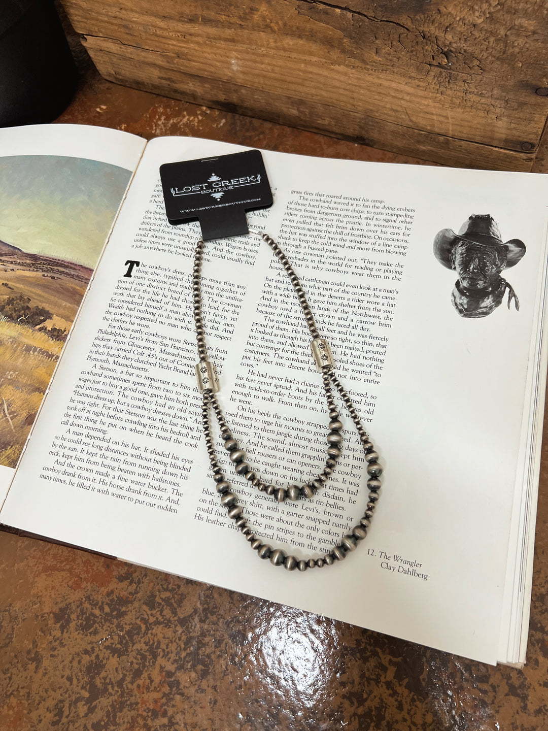 Double Strand Pearl Necklace