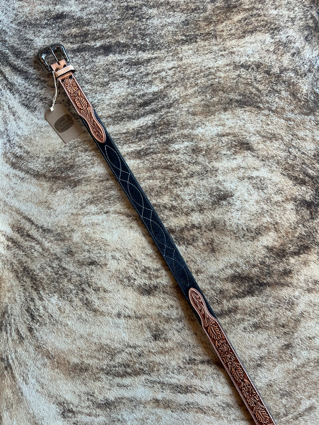 The Rough Hand Belt-Black