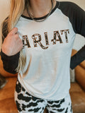 Ariat: Cow Print Pajama Set