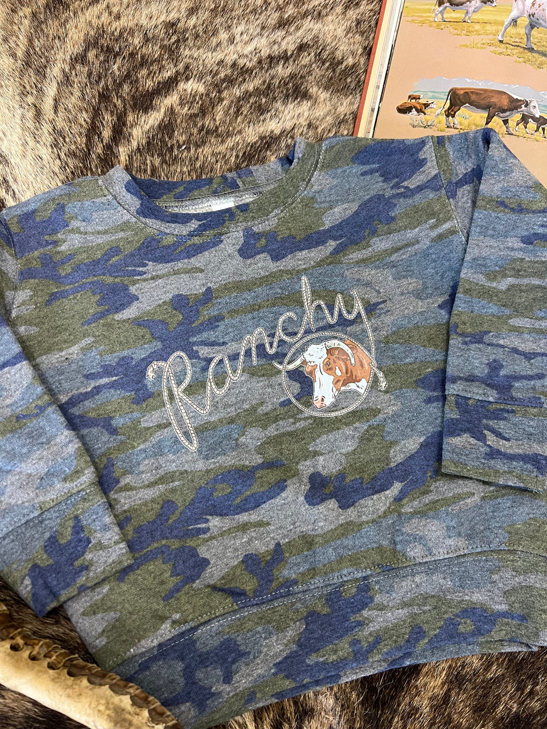 Ranchy Toddler Crewneck