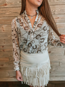 Round Me Up Blouse