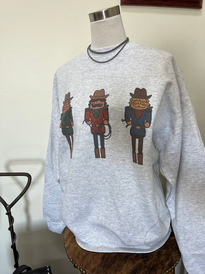 Cowboy Nutcrackers Crewneck