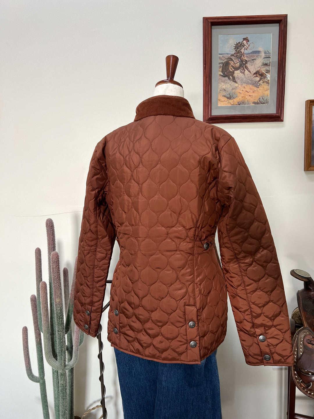 Rusted Quilted Jacket by Power River