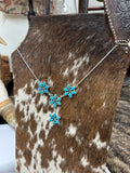 The Knox Drop Turquoise Necklace